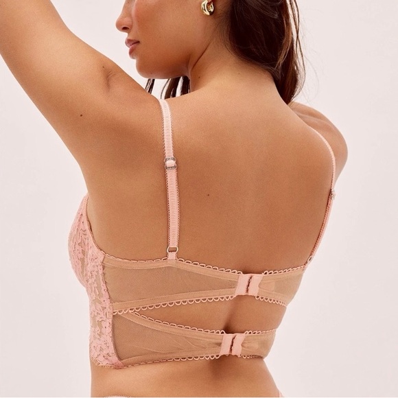 For Love and Lemons Faye Scoop Bra in Size M - Picture 3 of 5